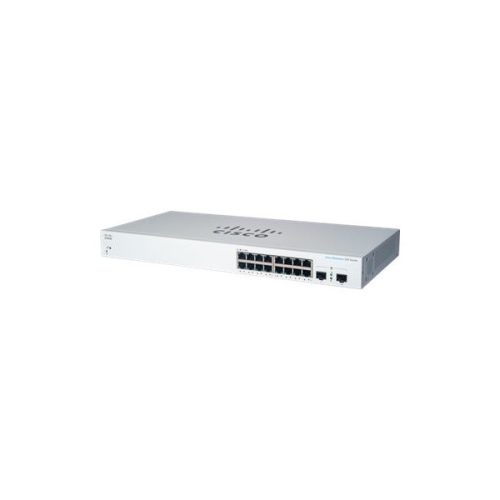Cisco CBS220-16T-2G 16x GbE LAN 2x SFP port L2 smart menedzselhető switch