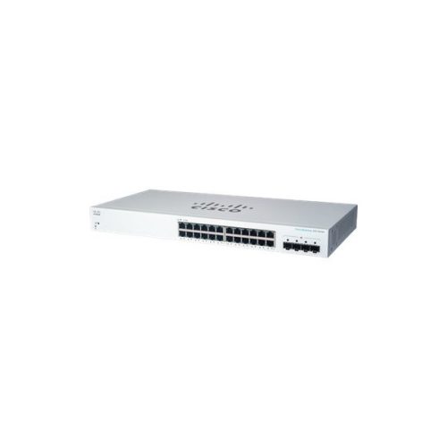 Cisco CBS220-24T-4G 24x GbE LAN 4x SFP port L2 smart menedzselhető switch