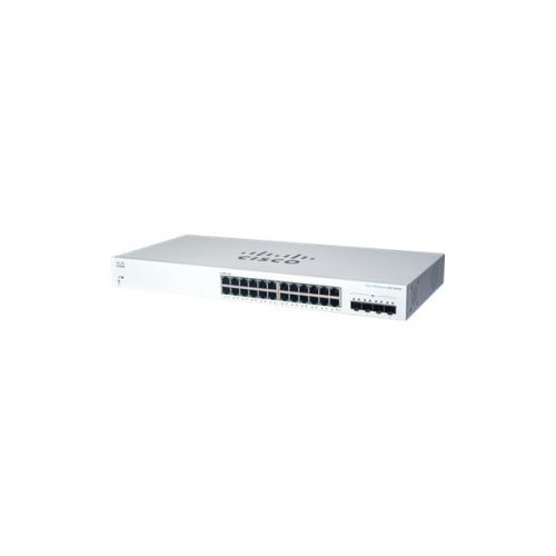 Cisco CBS220-24T-4X 24x GbE LAN 4x SFP+ port L2 smart menedzselhető switch