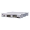 Cisco CBS250-16T-2G 16x GbE LAN 2x SFP port L2 menedzselhető switch