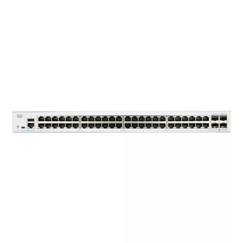 Cisco CBS250-48T-4X 48x GbE LAN 4x SFP+ port L2 menedzselhető switch