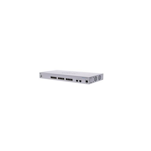 Cisco CBS350-12XT 12x 10GbE LAN 2x combo 10GbE RJ45/SFP+ port L3 menedzselhető switch