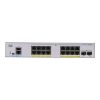 Cisco CBS350-16FP-2G 16x GbE PoE+ LAN 2x SFP port L3 menedzselhető PoE+ switch