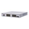 Cisco CBS350-16T-E-2G 16x GbE LAN 2x SFP port L3 menedzselhető switch