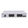 Cisco CBS350-16T-E-2G 16x GbE LAN 2x SFP port L3 menedzselhető switch