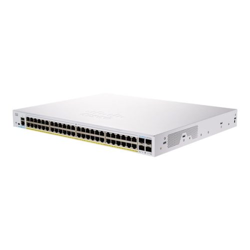 Cisco CBS350-48P-4G 48x GbE PoE+ LAN 4x SFP port L3 menedzselehtő PoE+ switch