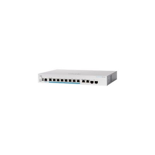 Cisco CBS350-8MP-2X 8x 2.5GbE PoE+ LAN 2x combo 10GbE RJ45/SFP+ port L3 menedzselhető PoE+ switch