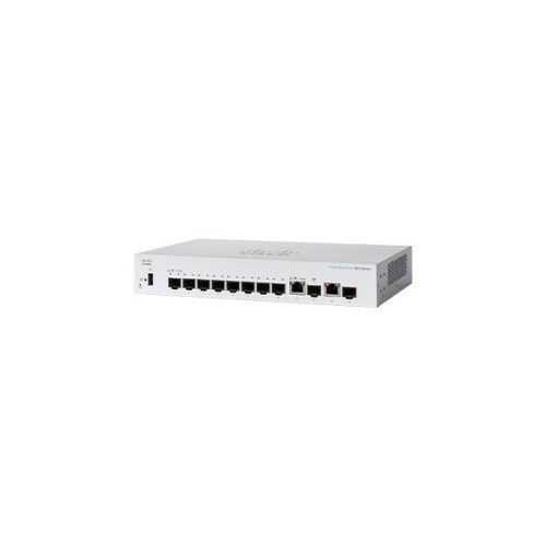 Cisco CBS350-8S-E-2G 8x SFP 2x combo GbE RJ45/SFP port L3 menedzselhető switch