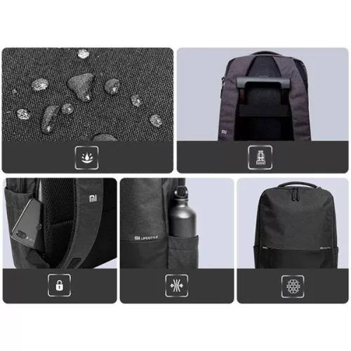 Xiaomi Mi Commuter Backpack 15,6" világoskék notebook hátizsák