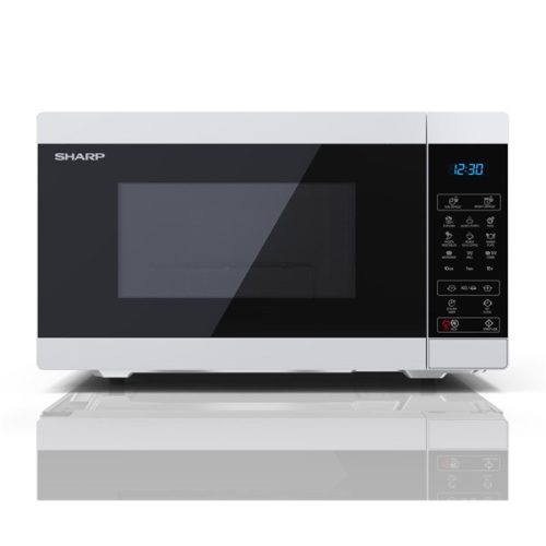 Sharp YC-MG51E-W 900W 25L fehér mikrohullámú sütő