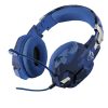 Trust GXT 322B Carus PS4/PS5 kék gamer headset