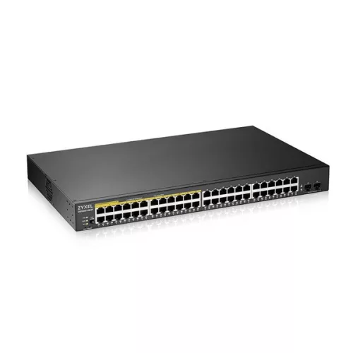 ZyXEL GS1900-48HPv2 48port GbE LAN PoE (170W) smart menedzselhető PoE switch