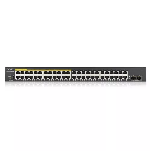 ZyXEL GS1900-48HPv2 48port GbE LAN PoE (170W) smart menedzselhető PoE switch