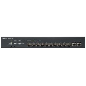   ZyXEL XS1930-12F 2xMulti-Gig 1/2.5/5/10G LAN 10x10GbE SFP+ port smart menedzselhető Multi-Gigabit Switch