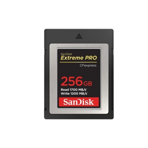 Sandisk 00186486 256GB Compact Flash Express Extreme Pro memóriakártya