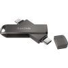 Sandisk 256GB USB C/Apple Lightning iXPAND LUXE Fekete (186554) Flash Drive