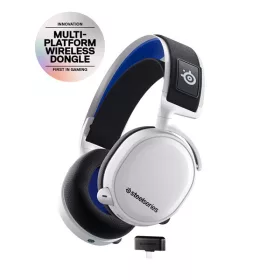   SteelSeries Arctis 7P+ PS5 fehér vezeték nélküli gamer headset