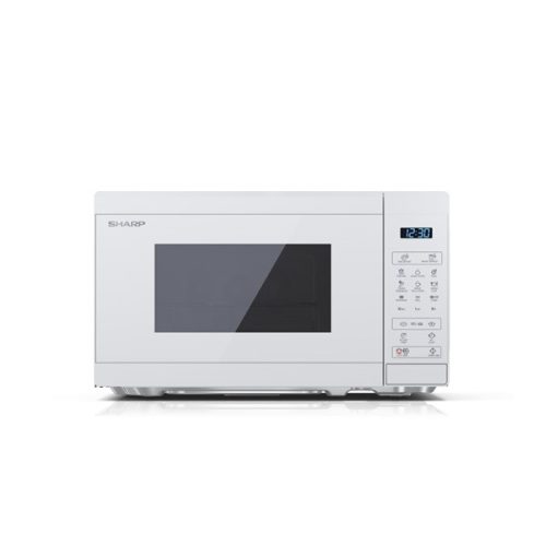 Sharp YC-MG02EC 800W 20L fehér grillezős mikrohullámú sütő