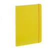 Fabriano Ecoqua Plus A5 80 lapos sárga vonalas notesz