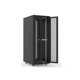   Legrand CLD42U8012DD 19" 42U SZÉL:800 MÉLY:1200 MAG:2052 fekete 63% perforált ajtós szerver szekrény Cloudmax/Estap