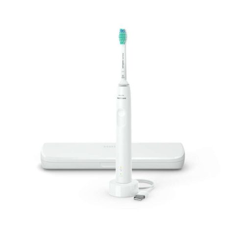 Philips HX3673/13 Sonicare S3100 utazótokkal fehér szónikus elektromos fogkefe