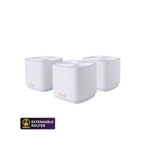 ASUS ZenWiFi AX Mini XD4 fehér Vezeték nélküli Router (3-pack)