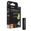 Panasonic Eneloop BK-3HCDE/4BE AA 2500mAh ceruza akku 4db/csomag