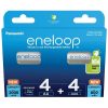 Panasonic Eneloop BK-KJMCDE44E AA 2000mAh ceruza + AAA 800mAh mikro ceruza akku 4+4db/csomag