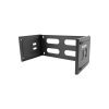 Lanberg FB01-5404-10B 19" 4U SZÉL:497mm MÉLY:400/240mm fekete fali konzol