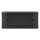 Lanberg WF01-6604-10B 19" 4U SZÉL:600 MÉLY:600 MAG:290 lapraszerelt üvegajtós fekete fali rack szekrény