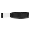 Lanberg WF01-6604-10B 19" 4U SZÉL:600mm MÉLY:600mm MAG:290mm lapraszerelt üvegajtós fekete fali rack szekrény