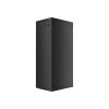 Lanberg WF01-6427-10B 19" 27U SZÉL:600mm MÉLY:450mm MAG:1307mm lapraszerelt üvegajtós fekete fali rack szekrény