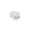 Lanberg KSU5-1000 Cat.5e UTP 180°-os betűzős árnyékolatlan RJ45 Keystone jack
