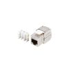 Lanberg KSF7-2000 Cat.7 FTP 180°-os szerszám nélkül szerelhető árnyékolt RJ45 Keystone jack