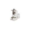 Lanberg KSF7-2000 Cat.7 FTP 180°-os szerszám nélkül szerelhető árnyékolt RJ45 Keystone jack