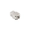 Lanberg KSF7-2000 Cat.7 FTP 180°-os szerszám nélkül szerelhető árnyékolt RJ45 Keystone jack