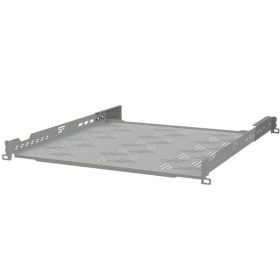  Stalflex B-RSA19-1U-450G 19" 1U 450mm mély 4 ponton rögzíthető szürke fix tálca