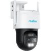 Reolink TrackMix WiFi /8MP/H265/2,8 és 8mm/6x hibrid zoom/IR30m+fehérfény/kétirányú hang/Wifi PTZ dómkamera