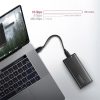 Axagon EEM2-SB2 USB-C 3.2 Gen 2 - M.2 NVMe/SATA fekete csavar nélküli külső SSD ház