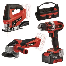   Einhell 4257241 TE-TK 18/3 Li Kit (JS+CD+AG) akkumulátoros szerszámgép szett