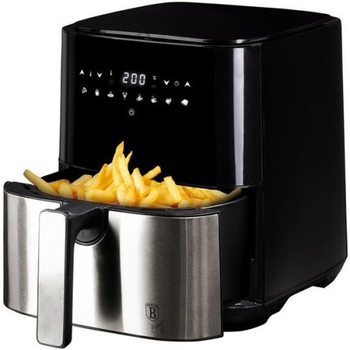 Berlinger Haus BH/9422 fekete 5 L  forrólevegős sütő