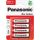 Panasonic RedZinc R6RZ/4BP AA/ceruza cink-mangán tartós elem 4 db/csomag