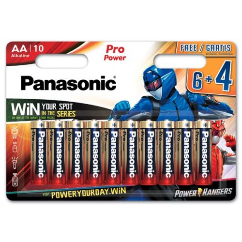 Panasonic LR6PPG/10BW 6+4F PR 1,5V AA/ceruza tartós alkáli elem 10 db/csomag