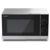 Sharp YC-PS201AE-S 700W 20L ezüst mikrohullámú sütő