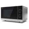 Sharp YC-PS201AE-S 700W 20L ezüst mikrohullámú sütő