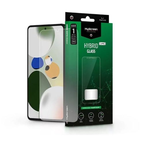 MSP LA-2304 Xiaomi Poco X5 Pro 5G Hybrid Glass Lite rugalmas üveg képernyővédő fólia