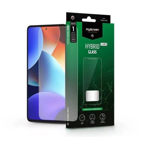 MSP LA-2326 Xiaomi Redmi Note 12 Pro+ 5G Hybrid Glass Lite rugalmas üveg képernyővédő fólia