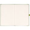 Realsystem Vivella 13 × 21 cm Green pontozott notesz