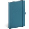 Realsystem Vivella 13 × 21 cm Teal vonalas notesz