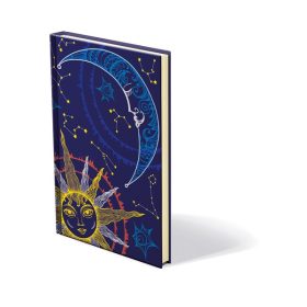   Kalendart Spektrum Moon S165 chamois vonalas keményfedeles notesz